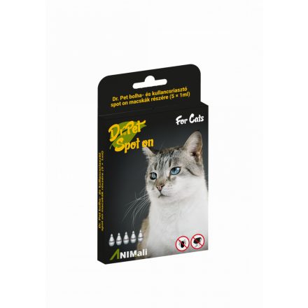 Dr. Pet Bolha Csepp Cicáknak 5x1ml