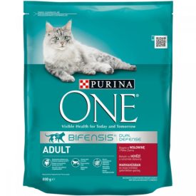 Purina One Adult Marhás Száraz macskaeledel 800g 388