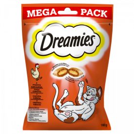   Dreamies jutalomfalat macskák számára Mega Pack 180g Csirkehússal
