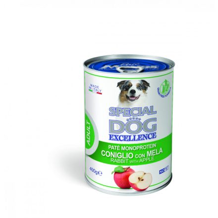 Special Dog Excellence Fruits 400g Nyúl+Rizs+Alma 