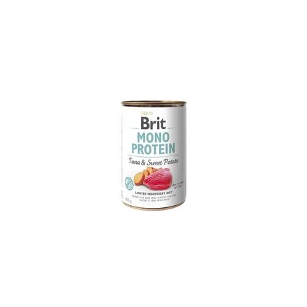 Brit Mono Protein Tonhal és Édesburgonya 400g Kutyakonzerv 