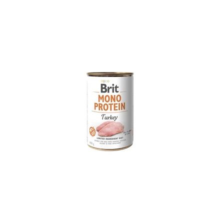 Brit Mono Protein Pulyka 400g Kutyakonzerv