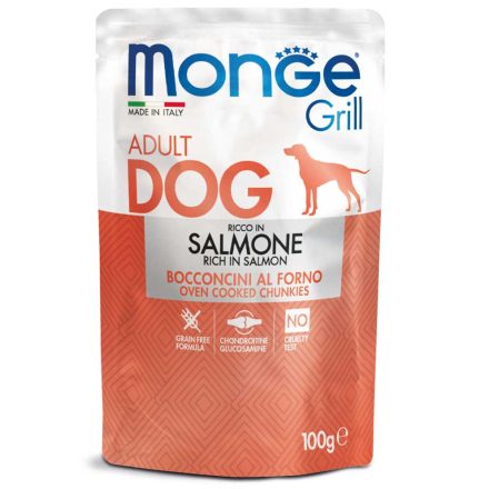 Monge Dog Grill 100g Alutasak Lazac