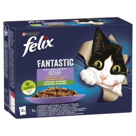   Félix 12x85g Fantastic Vegyes Válogatás Zöldséggel Aszpikban