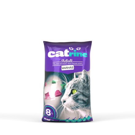 Catrine 8kg Marhás száraz macskaeledel