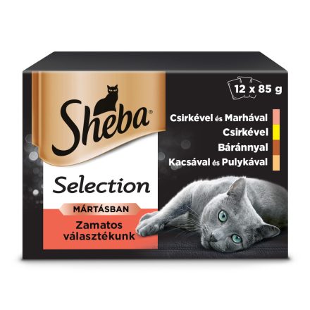 Sheba 12x85g Zamatos válogatás Alutasak