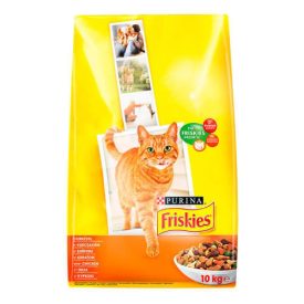 Friskies 10kg Csirke száraz macskatáp