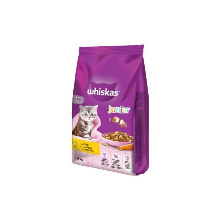 Whiskas száraz 1,4kg Junior Csirke