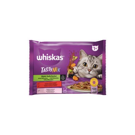 Whiskas 4x85g Tasty Mix Séf választása mártásban DC22F