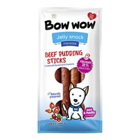   BOW Snack kolbász marha-kollagén-csipkebogyó-vörösáfonya 6db F436K