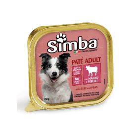 SIMBA Dog Paté 150g marha-borsó