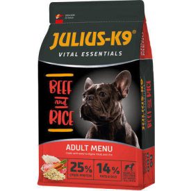   JULIUS-K9 HighPremium 12kg ADULT Vital Essentials Marha és Rizs