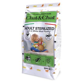 Cat&Cat 14kg Steril Szárnyas Száraz Macskatáp