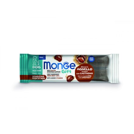 Monge Gift Érzékeny emésztés - Bárány és gesztenye 40g jutalomfalat kutyáknak