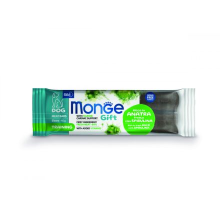 Monge Gift Training - Kacsa és spirulina 40g jutalomfalat kutyáknak