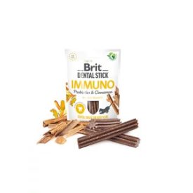   Brit Dental Stick 251g (7db) Immuno Probiotikummal és fahéjjal