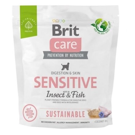 Brit Care Sustainable Rovarfehérjés Sensitive Hair&Skin 1kg