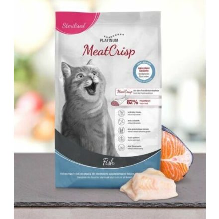 Platinum MeatCrisp Sterilised Hal 3kg macskaeledel