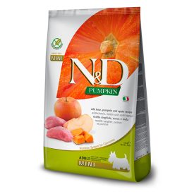 N&D Pumpkin Dog vaddisznó&alma sütőtökkel adult mini 7kg
