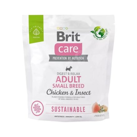 Brit Care Rovarfehérjés Adult Small 1kg