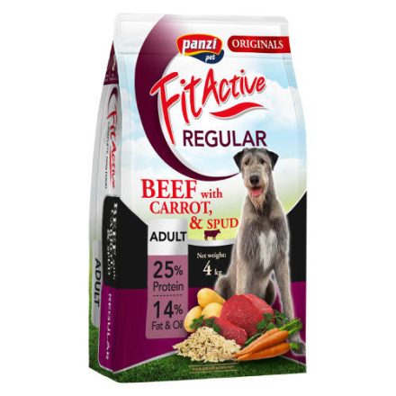 Panzi FitActive Originals 4kg Regular Marha és Sárgarépa