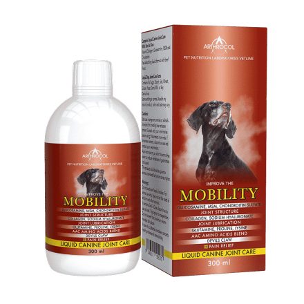 Arthrocol Mobility Komplex ízület- és porcerősítő tápkiegészítő kutyáknak 300ml