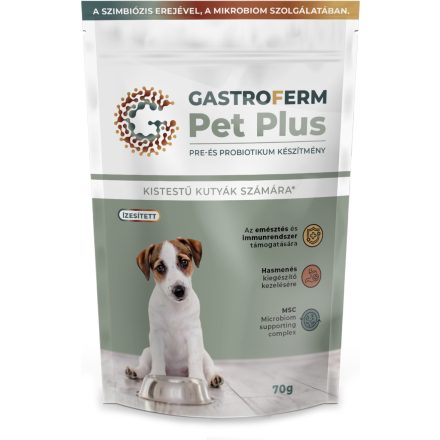 Gastroferm Pet PLUS 70g - kistestű kutyáknak