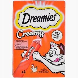 Dreamies Creamy Csirke 4x10g