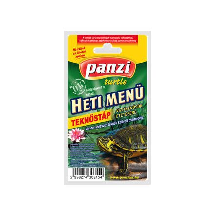 Panzi Heti Menü teknősök részére 10g