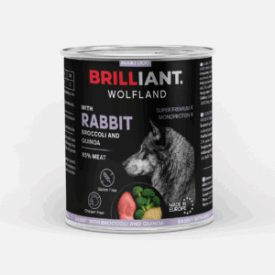 Brilliant Wolfland Nyúl, Brokkoli és Quinoa 800g