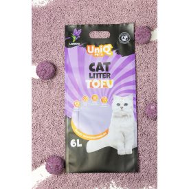   UNIQ PETS MACSKAALOM TOFU biológiailag lebomló levendula illattal 2,5 kg (UCL0003)