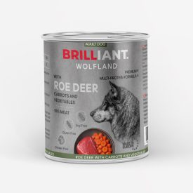 Brilliant Wolfland Premium 800g Kutyakonzerv Őz