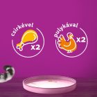 Whiskas 4x85g Pure Delight Junior Baromfi ajánlatok aszpikban DG82A