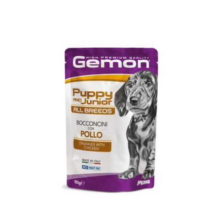 Gemon Dog Alutasak 100g Puppy&Junior Csirke